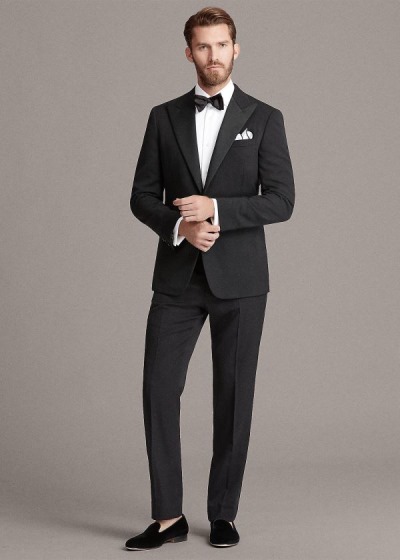 Ralph Lauren Gregory Wool Peak-Lapel Tuxedo Herre Danmark (MKQJP2487)